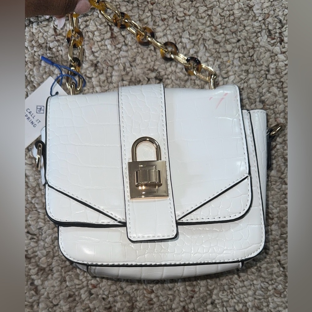 New white mini Bag